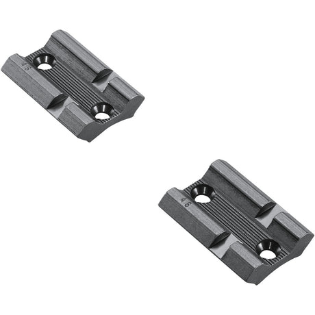 Weaver Classic Aluminum Base Pair Matte Black Savage A17 A22 Mag Blister Pack | Weaver