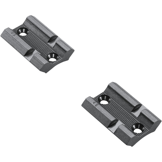 Weaver Classic Aluminum Base Pair Matte Black Savage A17 A22 Mag Blister Pack | Weaver