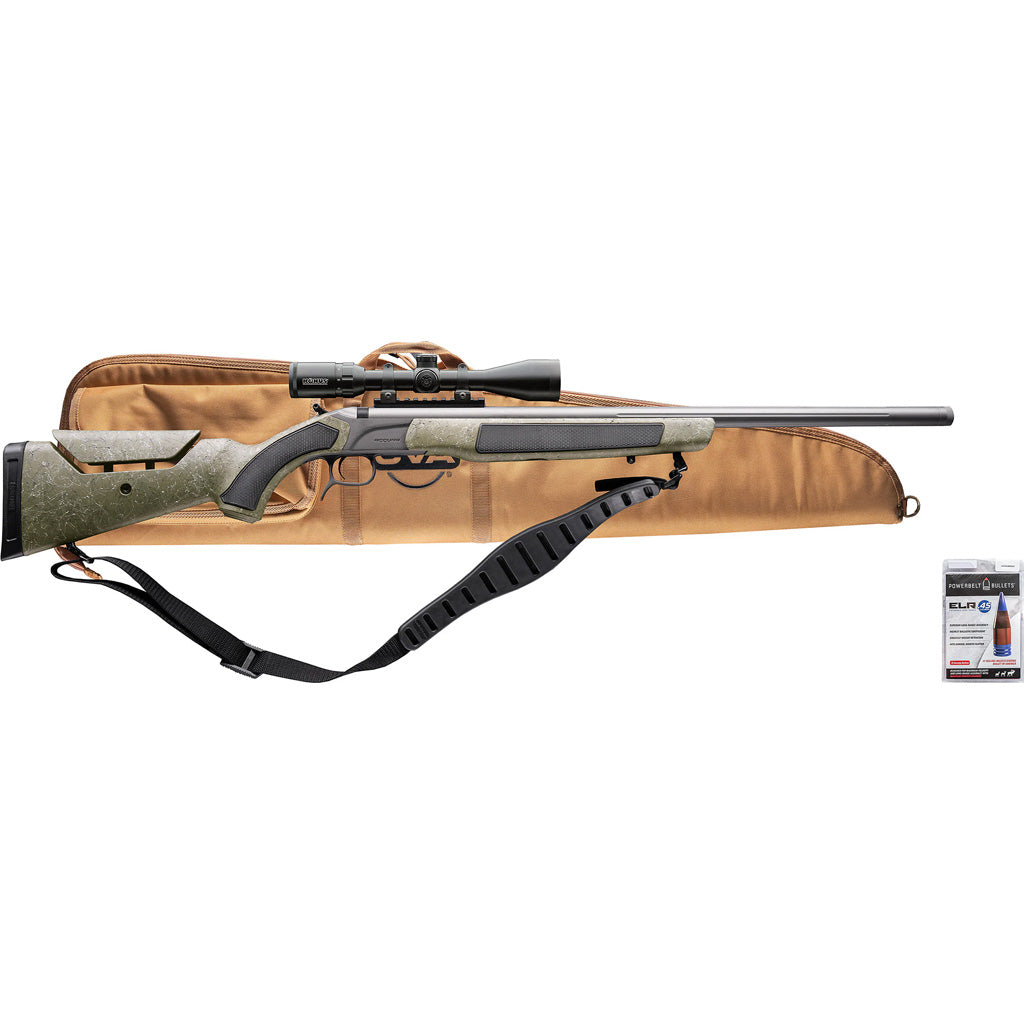 CVA Accura MR-X V2 Muzzleloader Package 45 Cal 26 in. Tung/ODG w/BLK&GRY w/KonusPro 3-9X40