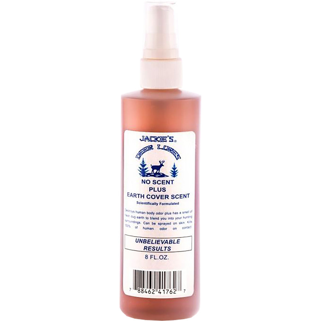 Jackies No Scent Plus Earth w/Sprayer 8 oz. | Jackies Deer Lures