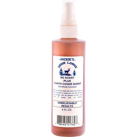Jackies No Scent Plus Earth w/Sprayer 8 oz. | Jackies Deer Lures