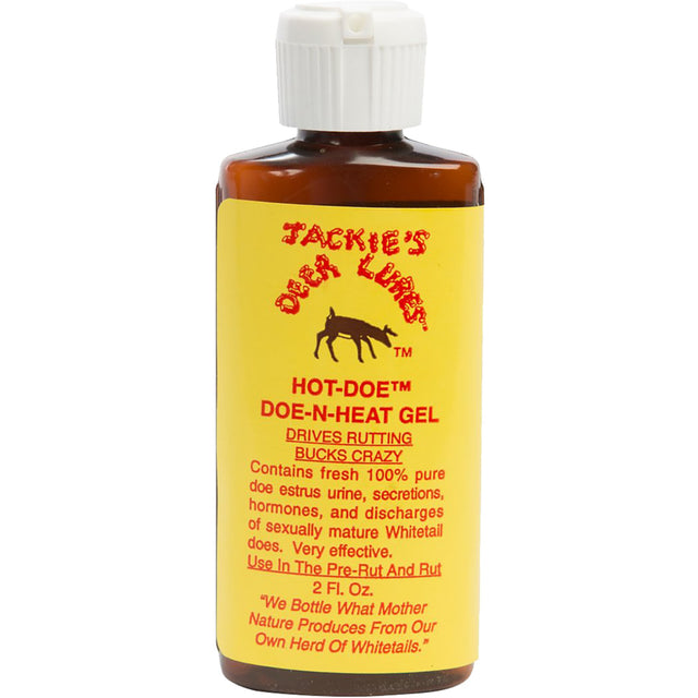 Jackies Hot Doe N-Heat Flip Top 2 oz. | Jackies Deer Lures