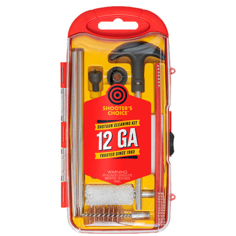 Shooters Choice Shotgun Gun Rod Cleaning Kit Aluminum 12 ga. | Shooter's Choice