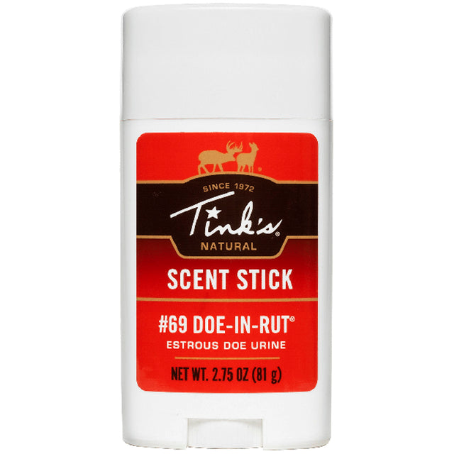 Tinks Natural Scent Stick #69 Doe-In-Rut 2.75 oz. | Tinks