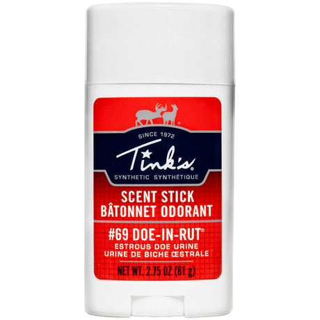 Tinks Synthetic Scent Stick #69 Doe-In-Rut 2.75 oz. | Tinks