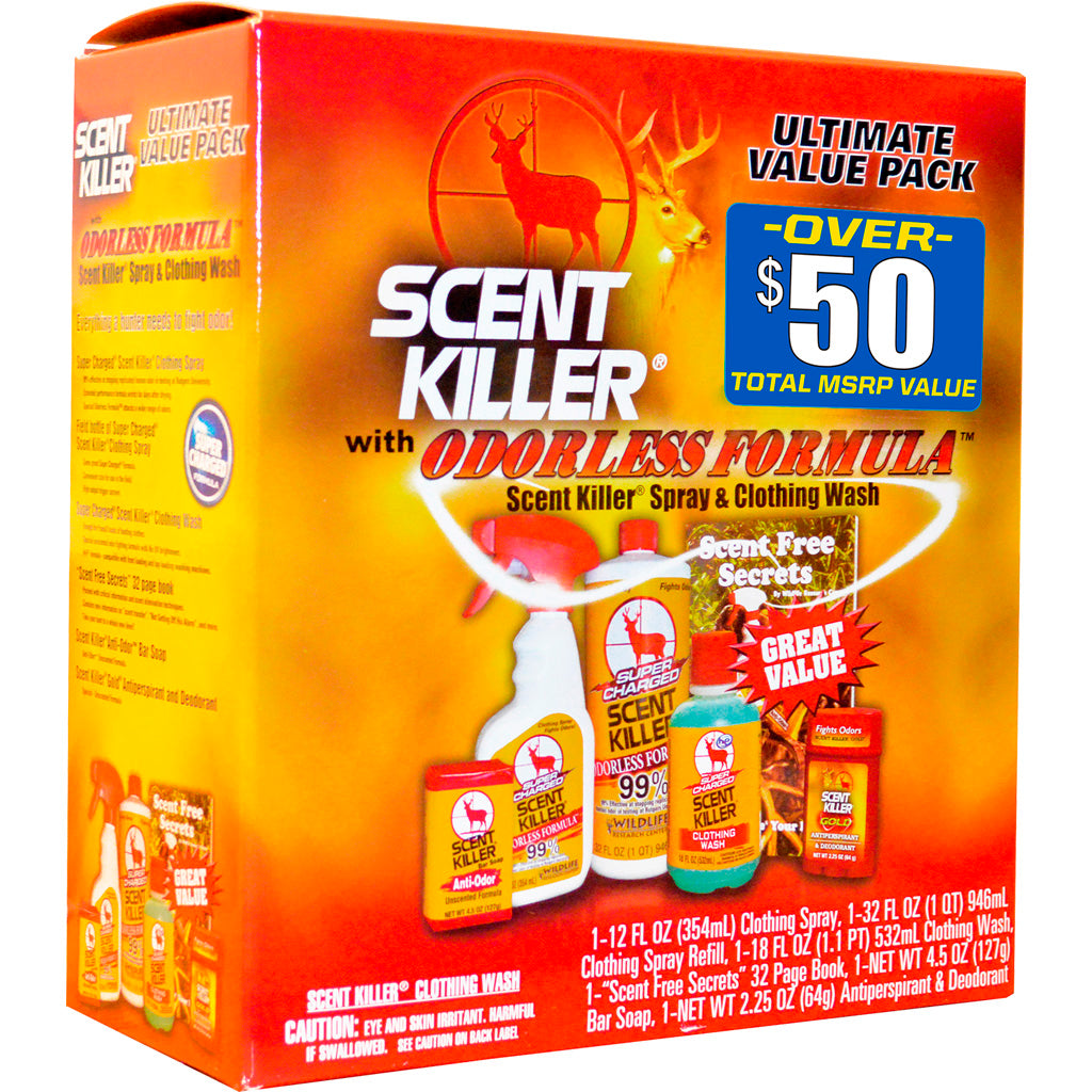 Wildlife Research Super Charged Scent Killer Pack | Wildlife Research