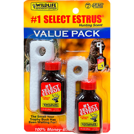 Wildlife Research #1 Select Estrus Combo 2 1 oz. bottles | Wildlife Research