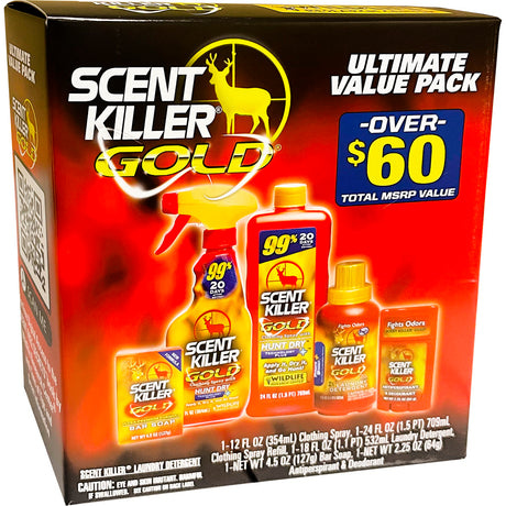 Wildlife Research Scent Killer Gold Ultimate Pack | Wildlife Research