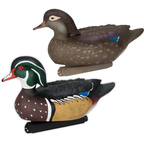 Zink Floater Duck Decoys Wood Ducks 6 pk. | Zink Calls