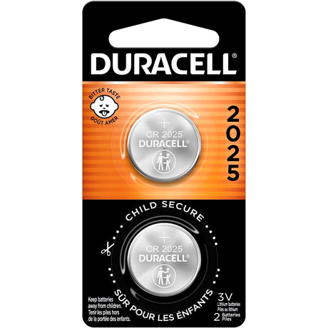 Duracell Lithium Coin Battery 2025 2 pk. | Duracell