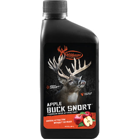 Wildgame Buck Snort Apple Attractant 40 oz. | Wildgame Innovation