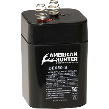 American Hunter Rechargeable Battery 6V Spring Top | American Hunter