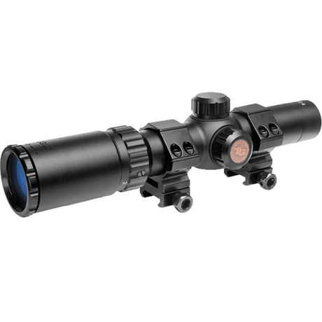 TruGlo TruBrite 30 Hunter Scope Black 1-4x24 30mm | TruGlo