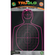 TruGlo TruSee Splatter Silhouette Target Pink 12x18 6 pk. | TruGlo