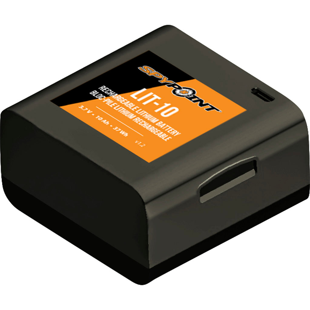 Spypoint LIT-10 Lithium Battery Pack & Charger Link Micro/Link Micro-S/Cell Link | SpyPoint