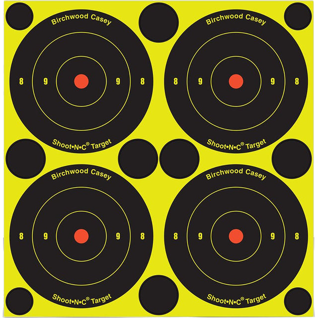 Birchwood Casey Shoot-N-C Target Bullseye 3 in. 48 pk.