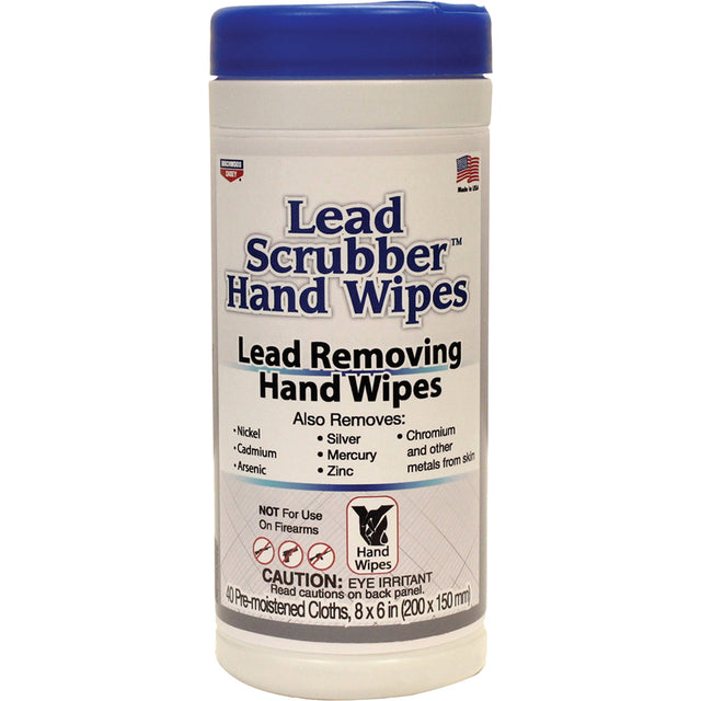 Birchwood Casey Lead Scrubber Hand Wipes 40 pk. | Birchwood Casey