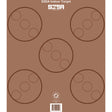 Maple Leaf S3DA 3D Target Face Brown ASA 25 pk. | Maple Leaf Press