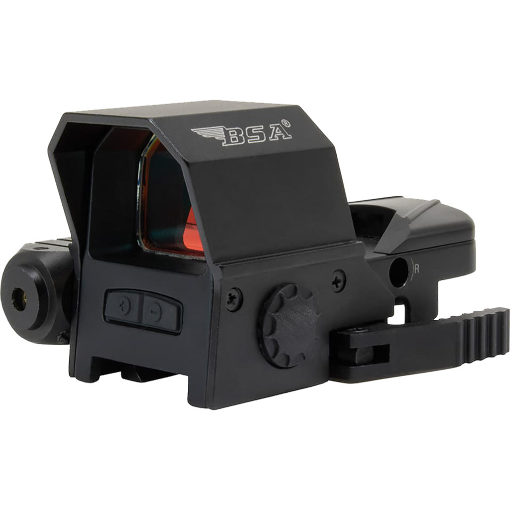 BSA Optics Reflex Sight 33x24 w/ Red Laser Dovetail/Weaver Mount | BSA Optics