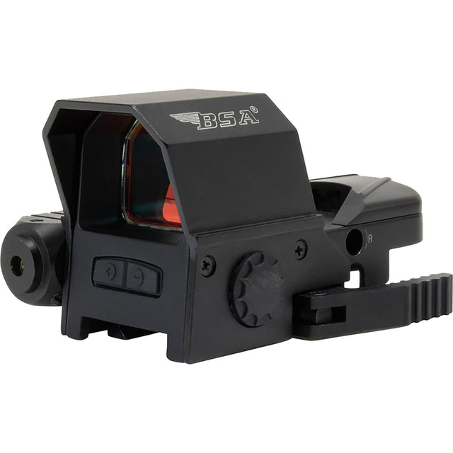 BSA Optics Reflex Sight 33x24 w/ Red Laser Dovetail/Weaver Mount | BSA Optics