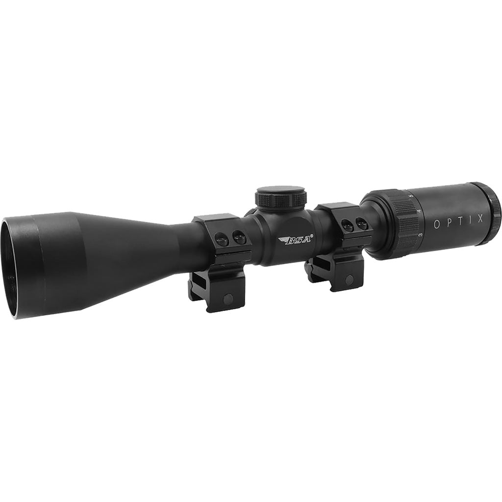 BSA Optic Optix Hunting Series Rifle Scope 3-9x40mm BDC-8 Reticle w/ Weaver Rings | BSA Optics