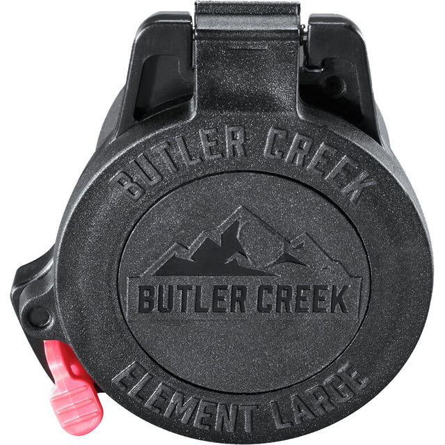 Butler Creek Element Scope Cap Black Objective 44mm | Butler Creek