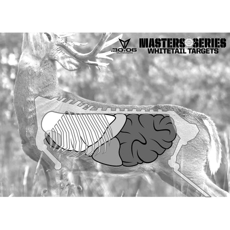30-06 Whitetail Paper Target 5 pc. | 30-06