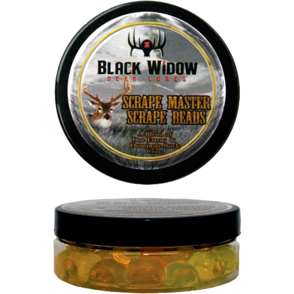 Black Widow Red Label Scrape Master Scent Beads 2oz | Black Widow