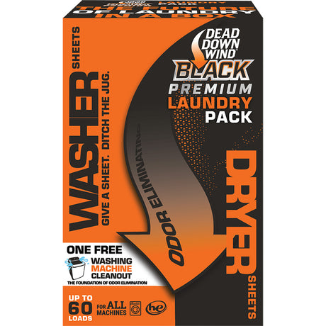 Dead Down Wind BLACK Premium Sheet/Dryer Combo | Dead Down Wind
