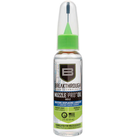 Breakthrough MuzzlePro Oil Bottle With Needle Tip 2oz | Breakthrough