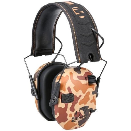 Walkers Razor Slim Electronic Muff Duck Camo | Walkers