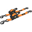 Muddy Retractable Ratchet Straps 1"X10' 2pk Orange | Muddy Outdoors