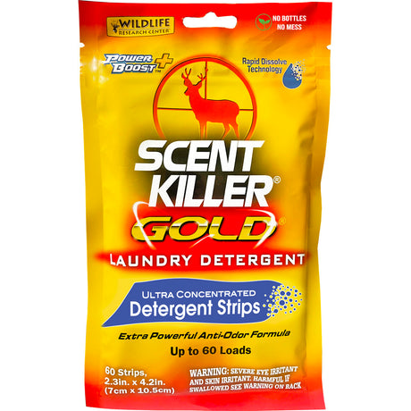 Wildlife Research Scent Killer Laundry Det Strips 60ct | Wildlife Research