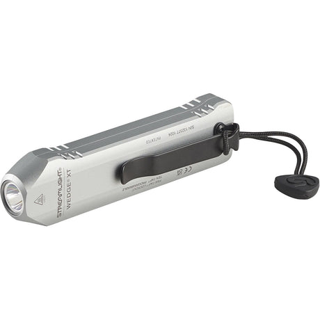Streamlight WedgeXT Flashlight 1000 Lumen Silver w/Cable | Streamlight