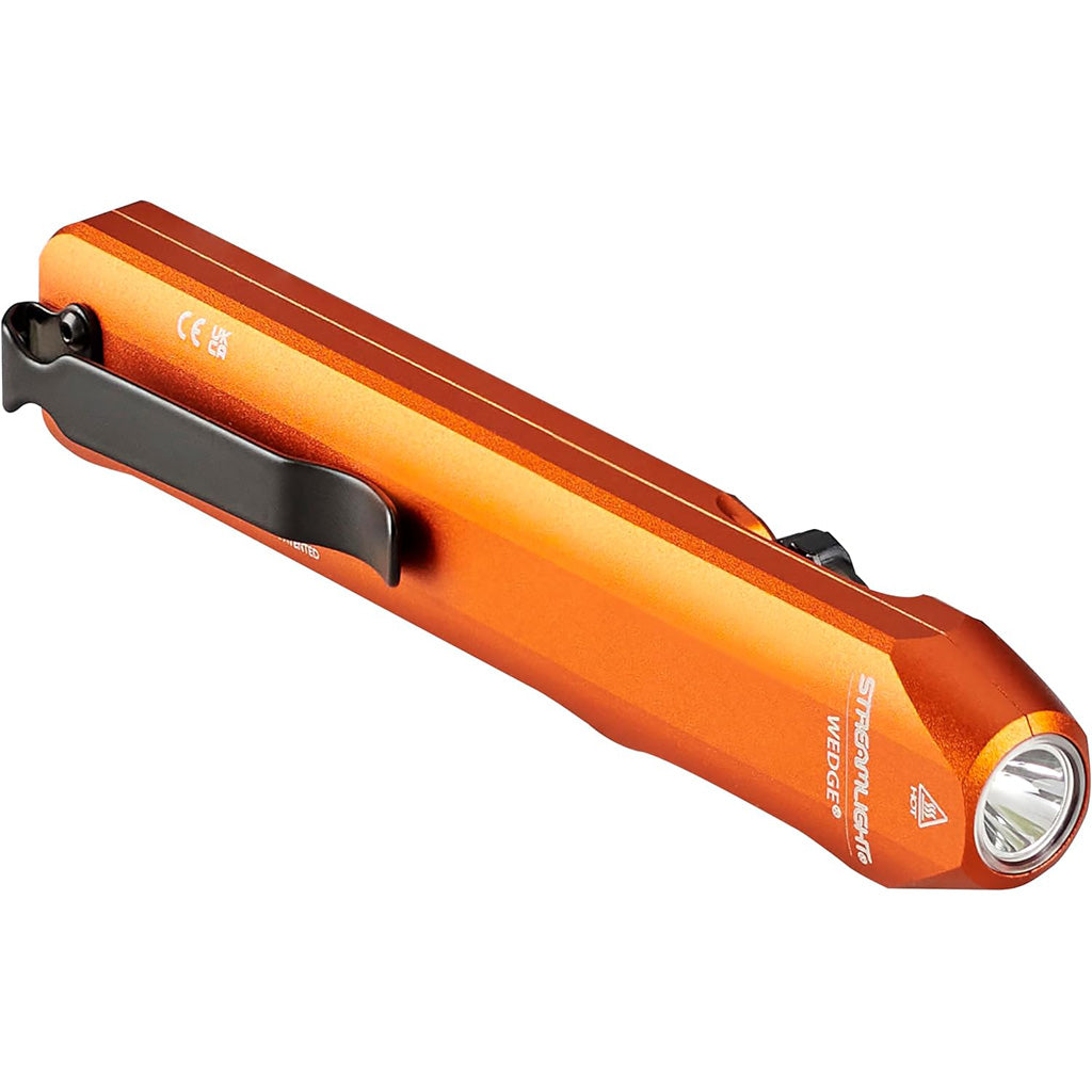 Streamlight WedgeXT Flashlight 1000 Lumen Orange w/Cable | Streamlight