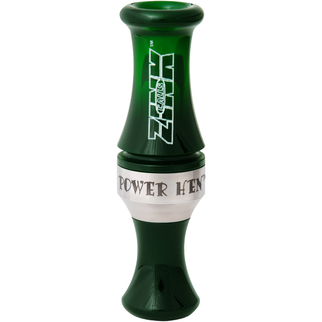 Zink PH-2 Duck Call Poly Double Reed Mallard Green | Zink Calls