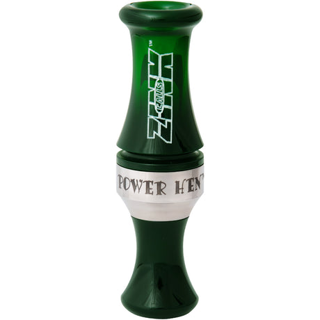 Zink PH-2 Duck Call Poly Double Reed Mallard Green | Zink Calls