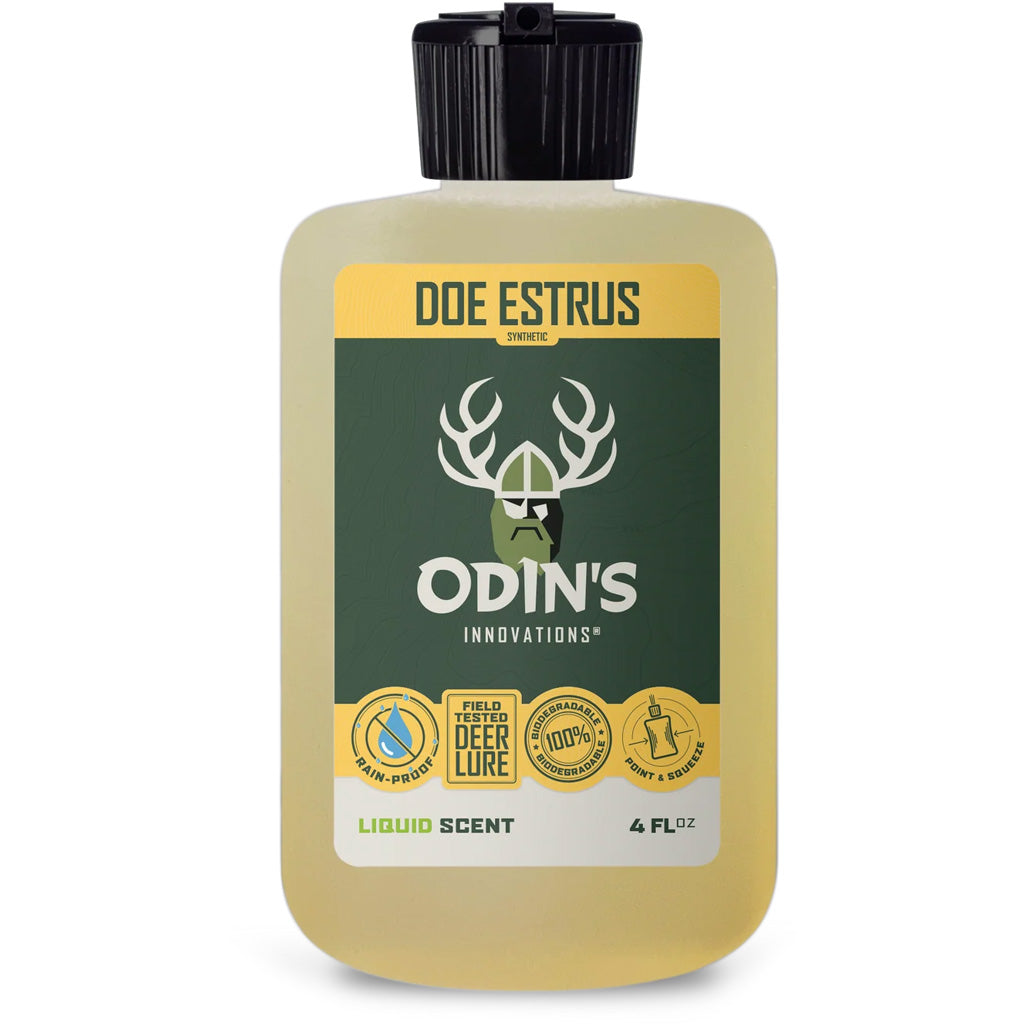 Odin's Innovations Doe In Estrus Scent Liquid 4oz Bottle | Odin's Innovations