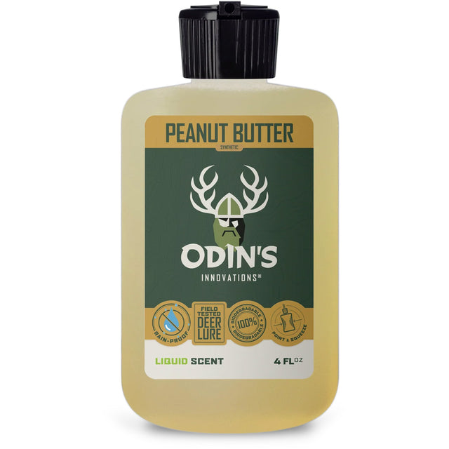 Odin's Innovations Peanut Butter Scent Liquid 4oz Bottle | Odin's Innovations