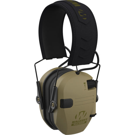 Walkers Razor Slim Electronic Muff Olive Drab Green | Walkers