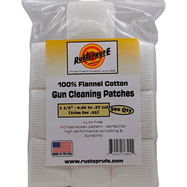 Rusteprufe 1.5" Flannel Cotton Cross Woven Patches 500ct | Rusteprufe