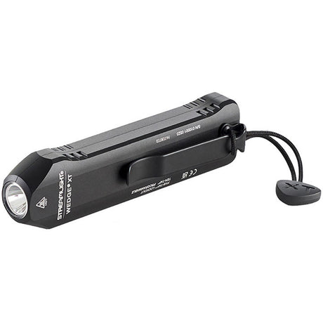 Streamlight Wedge XT Flashlight Black 500 Lumen Includes Lanyard & USB-C Cord | Streamlight