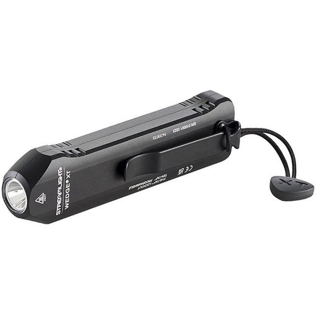 Streamlight Wedge XT Flashlight Black 500 Lumen Includes Lanyard & USB-C Cord | Streamlight