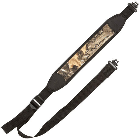 Allen Cascade Neoprene Gun Sling w/Swivels Black/Realtree Edge | Allen