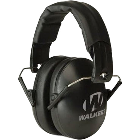 Walkers Youth And Womens Folding Passive Muff Black | Walkers