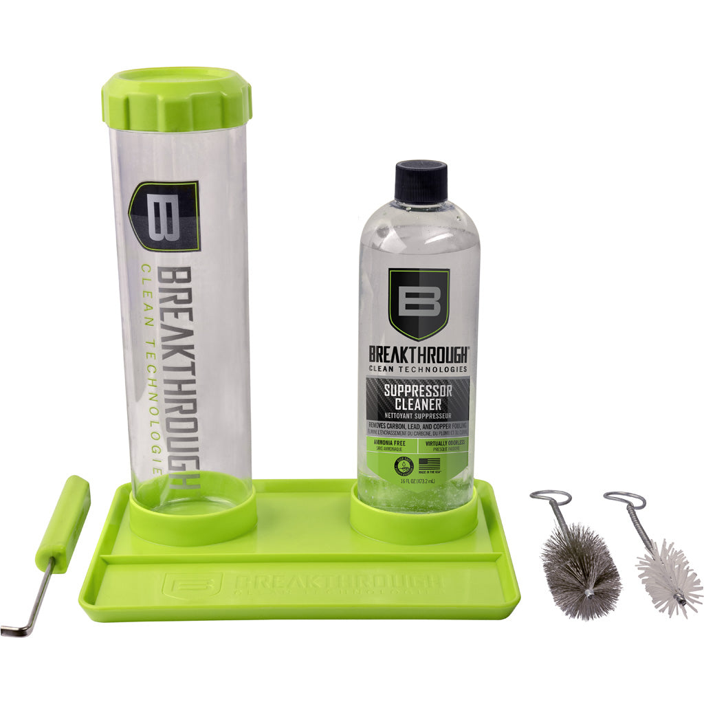 Breakthrough Suppressor Cleaning Kit w/16 oz. Suppressor Cleaner | Breakthrough