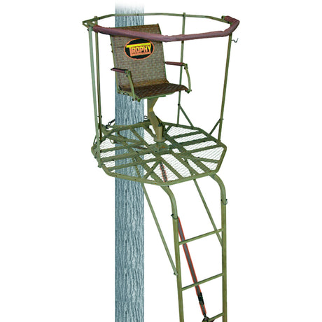 Trophy Treestands Aimer 360 Ladderstand Single Person 16 ft. | Trophy Treestands