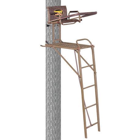 Trophy Treestands Spartan Ladderstand Single Person 24 ft. | Trophy Treestands