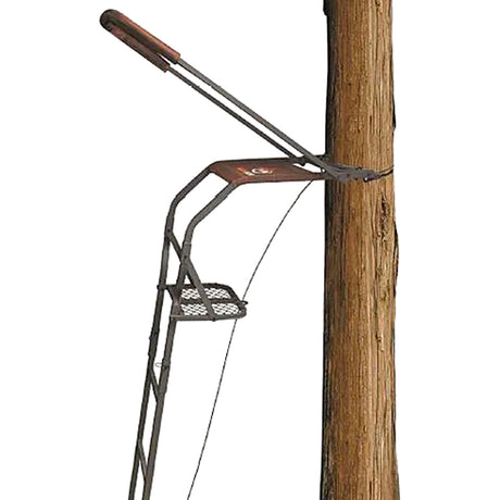 Trophy Treestands Maxgrip Deluxe Ladderstand Single Person 16 ft. | Trophy Treestands