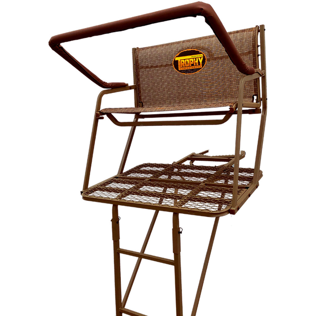 Trophy Treestands Colonel Ladderstand Two Person 16 ft. | Trophy Treestands